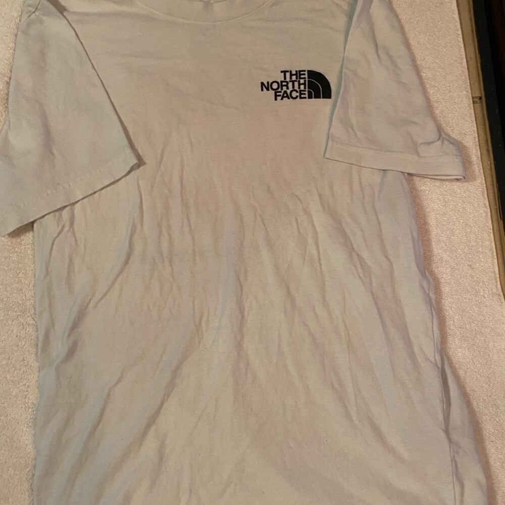 THE NORTH FACE T Shirt Men's Size Small Graphic Box Logo Short Sleeve Crew Neck